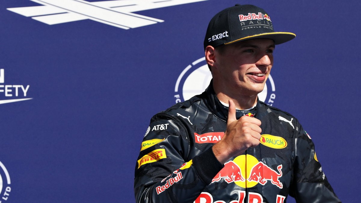 Max Verstappen po kvalifikaci v Belgii