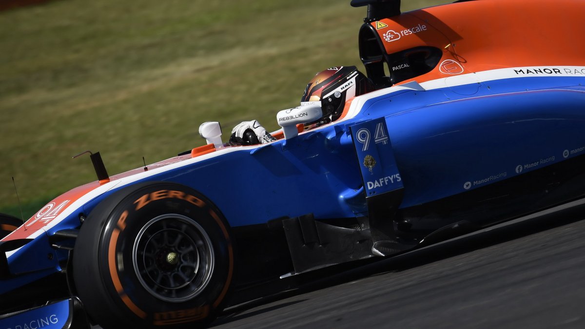Pascal Wehrlein při pátečním tréninku v Malajsii