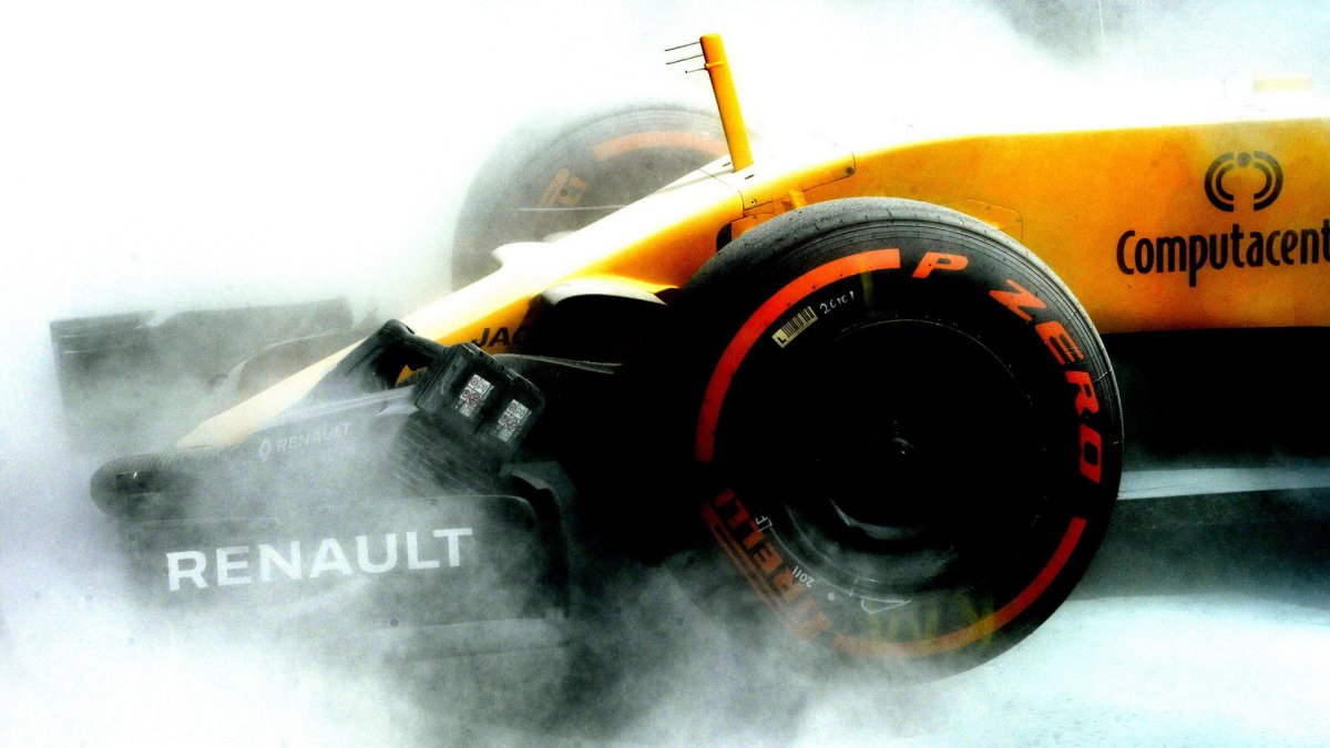 Ochlazení vozu Renault při pátečním tréninku v Malajsii