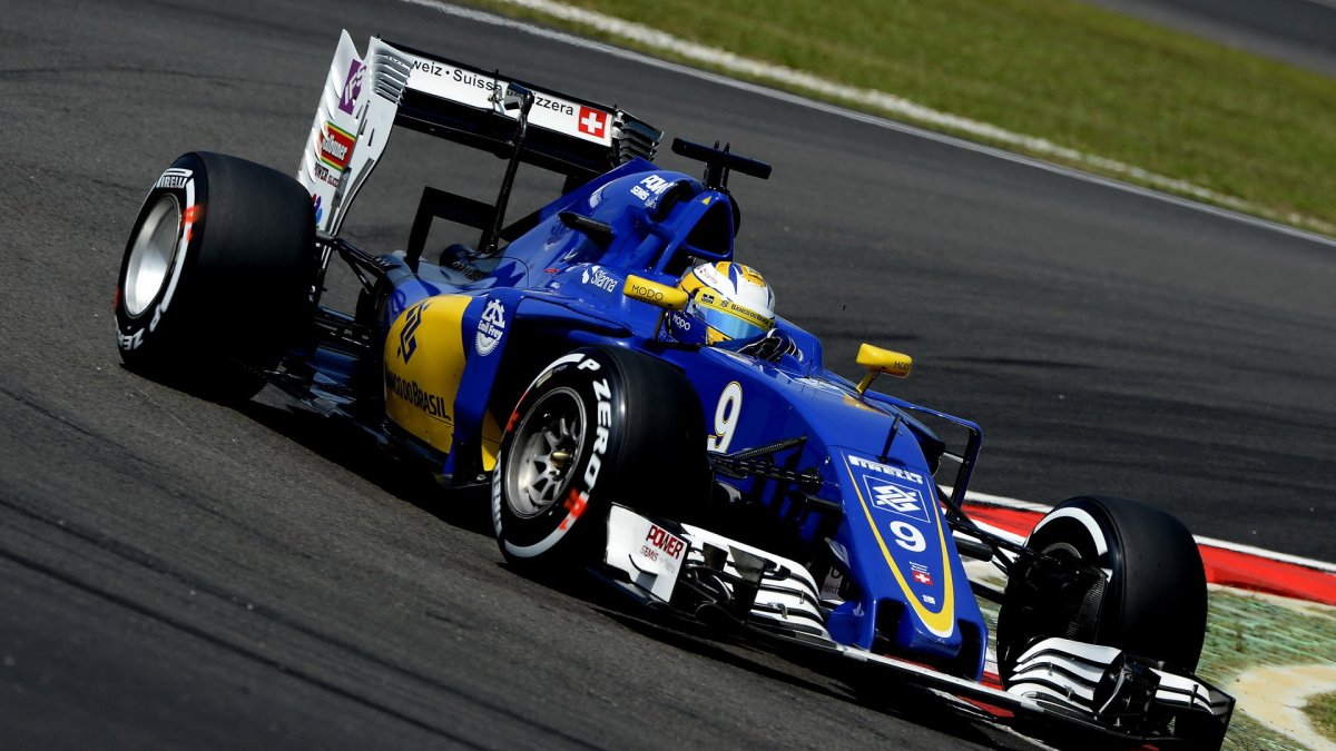 Marcus Ericsson při pátečním tréninku v Malajsii