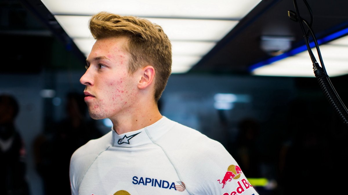 Daniil Kvjat v Malajsii