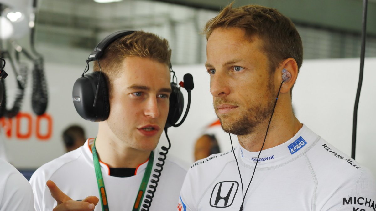 Stoffel a Jenson Button v Malajsii