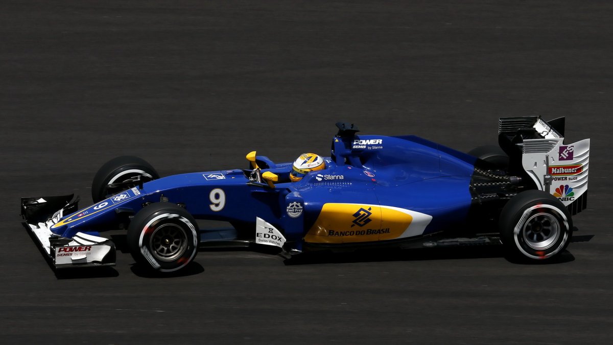 Marcus Ericsson při pátečním tréninku v Malajsii