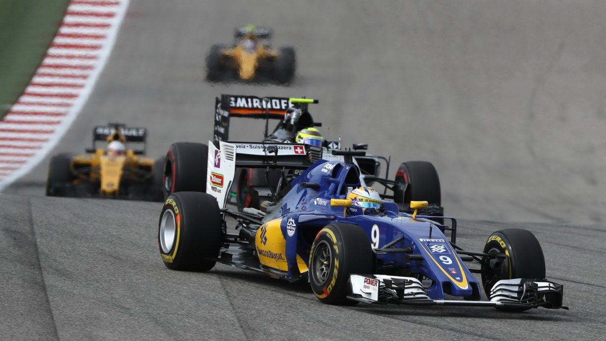 Marcus Ericsson v závodě v Austinu