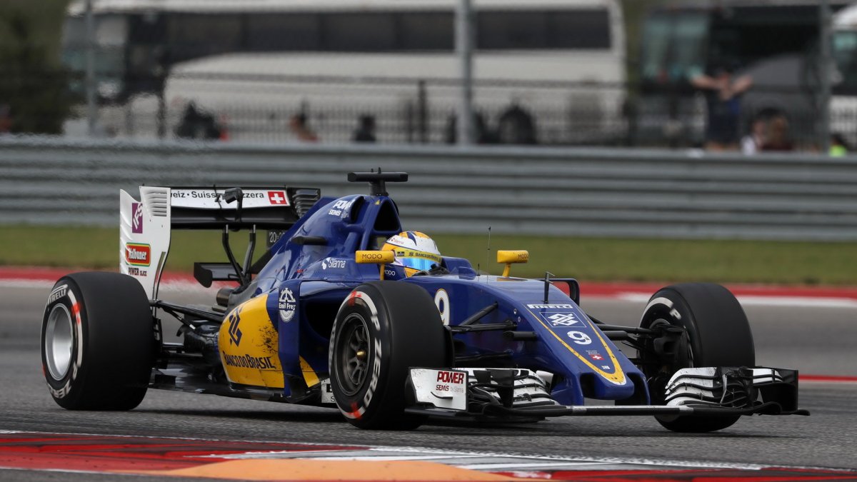 Marcus Ericsson v závodě v Austinu