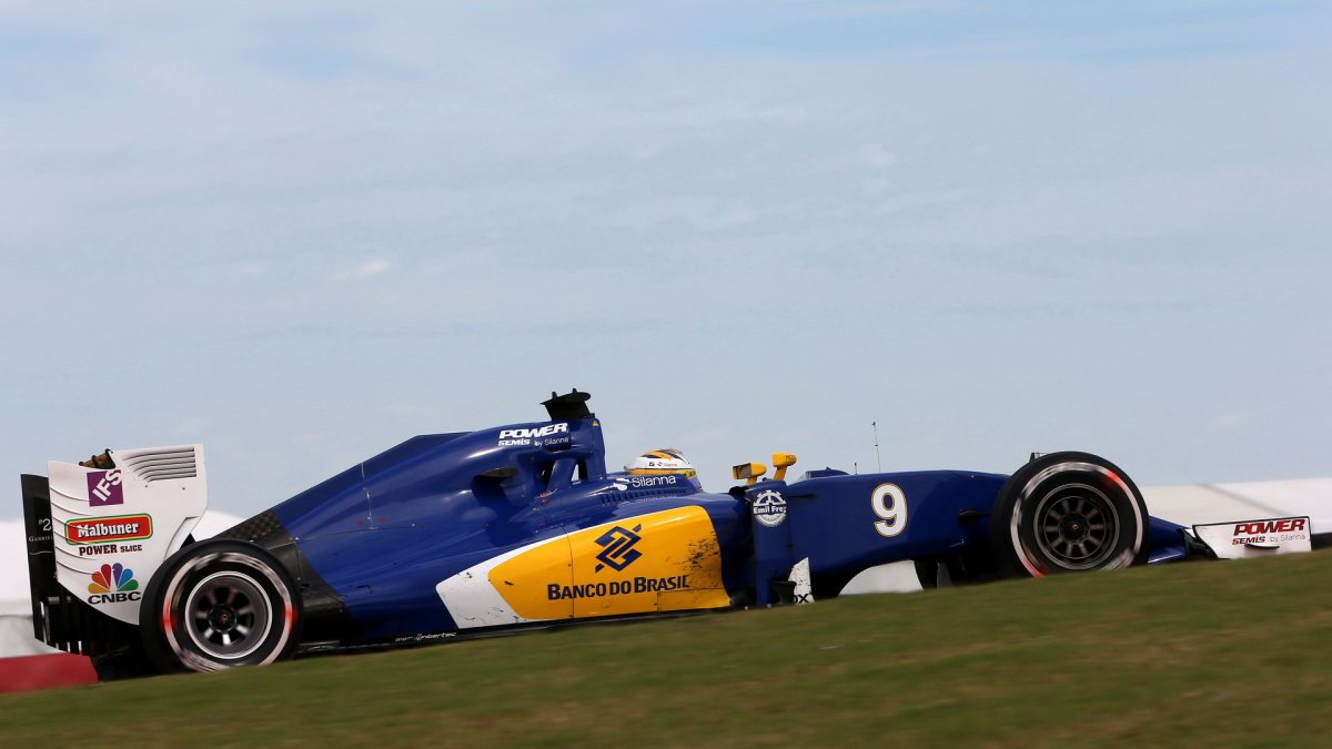 Marcus Ericsson v závodě v Austinu