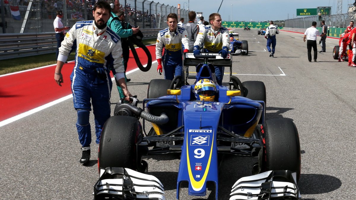 Marcus Ericsson před závodem v Austinu