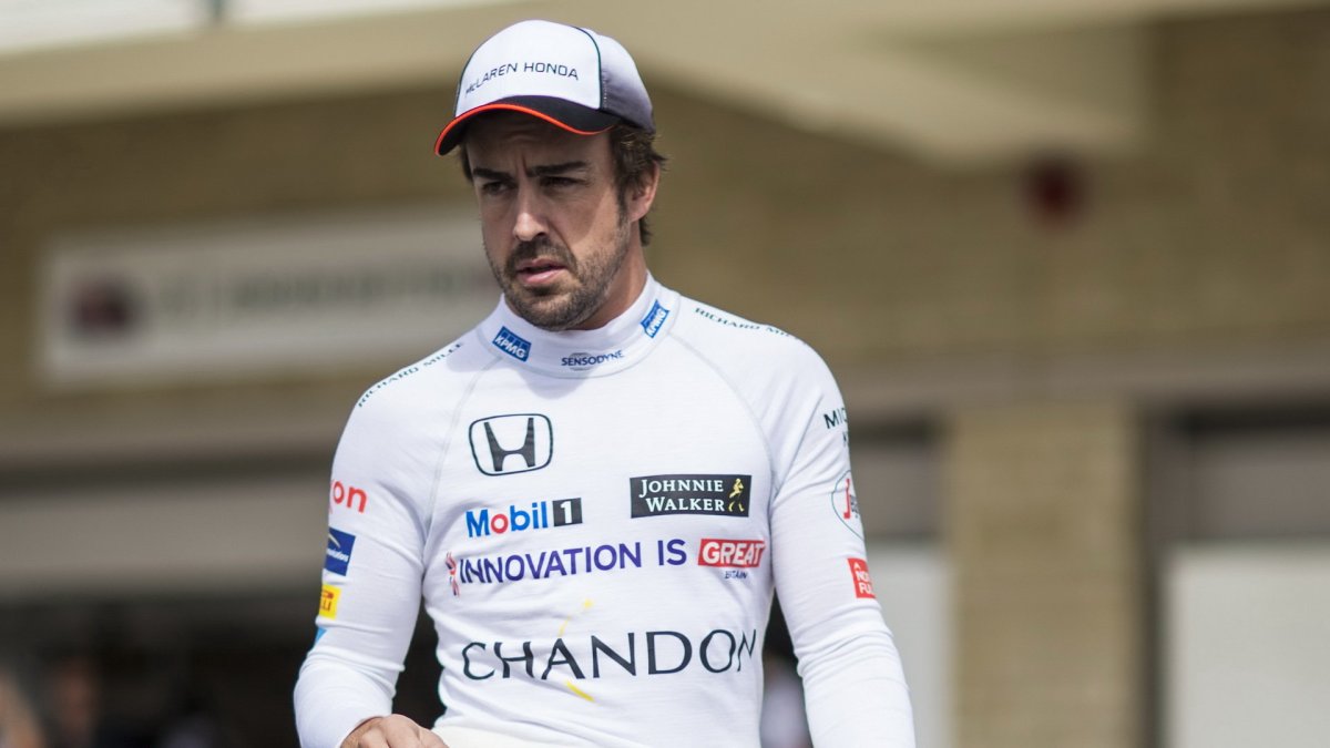 Fernando Alonso v Austinu