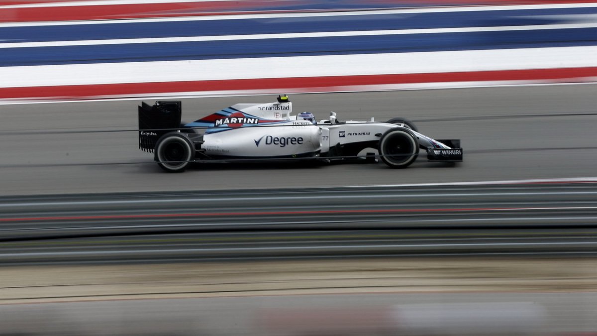 Valtteri Bottas s Williamsem ve Velké ceně Spojených států