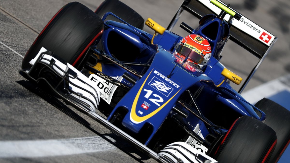Felipe Nasr v kvalifikaci v Austinu