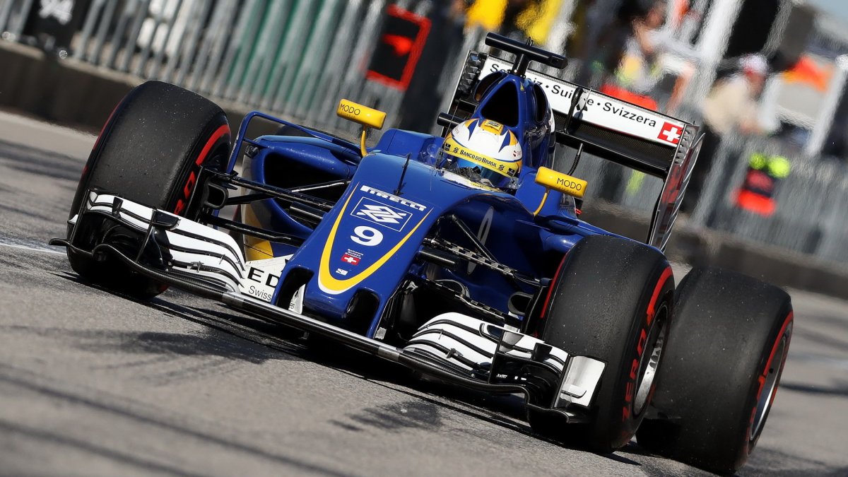 Marcus Ericsson v kvalifikaci v Austinu