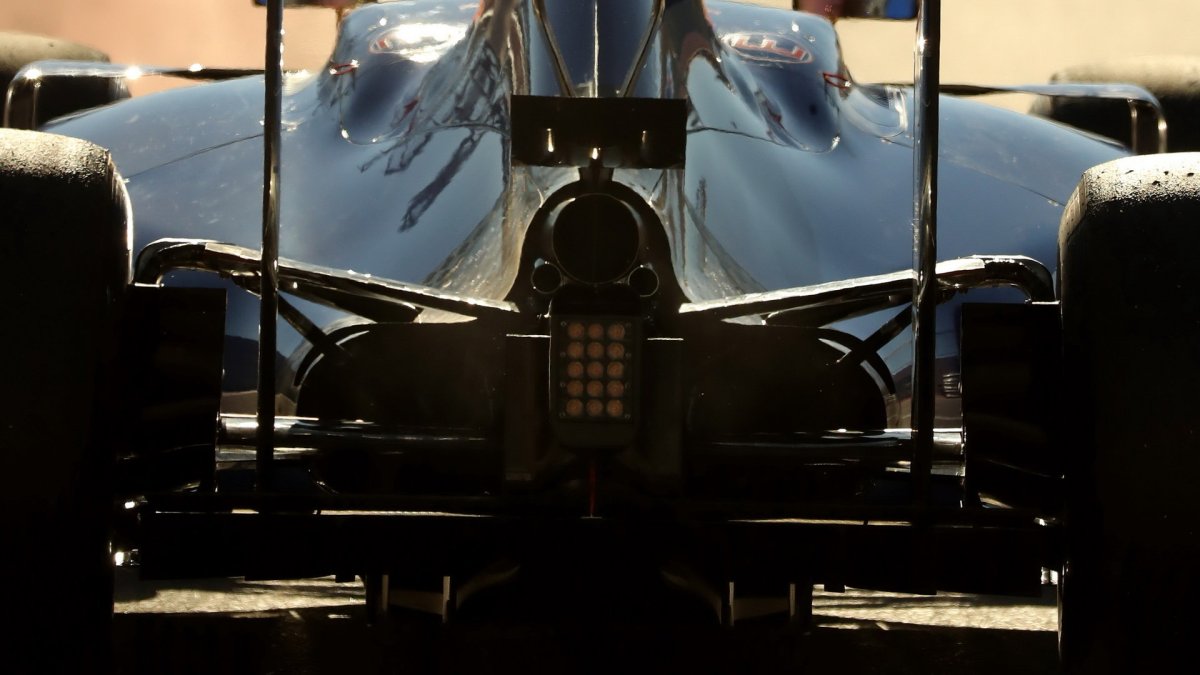 Zadní část vozu auber | Sauber C35 - Ferrari v kvalifikaci v Austinu