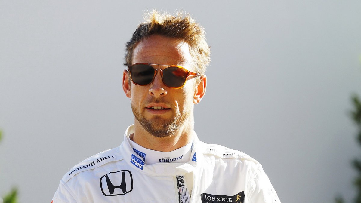 Jenson Button po kvalifikaci v Austinu