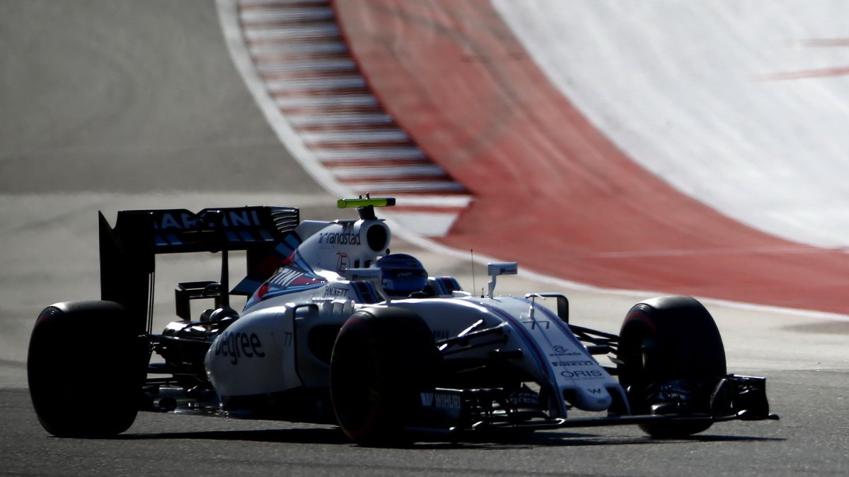 Valtteri Bottas v kvalifikaci v Austinu