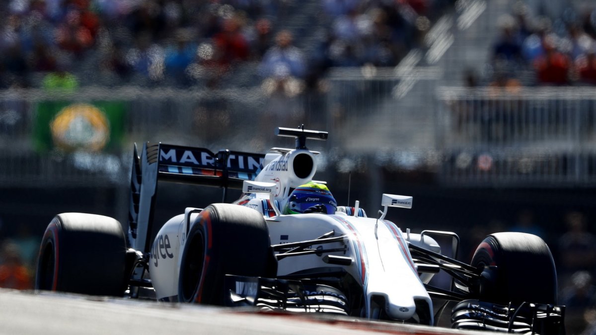 Felipe Massa v kvalifikaci v Austinu