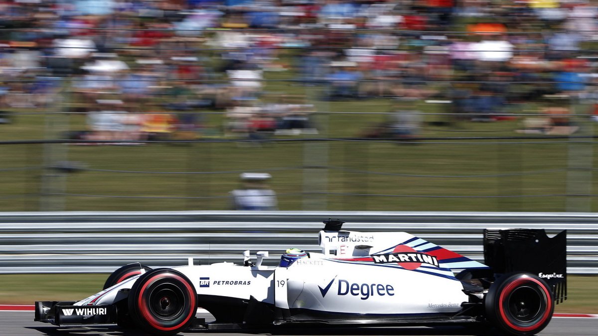 Felipe Massa v kvalifikaci v Austinu