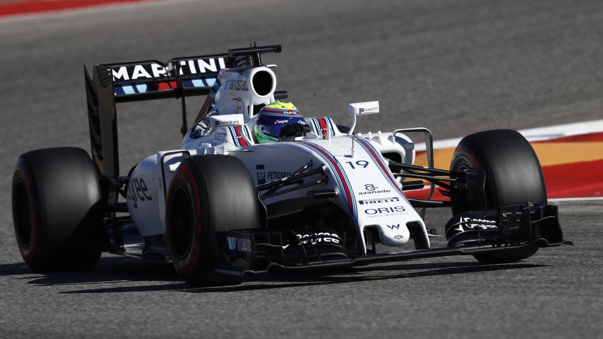 Felipe Massa v kvalifikaci v Austinu