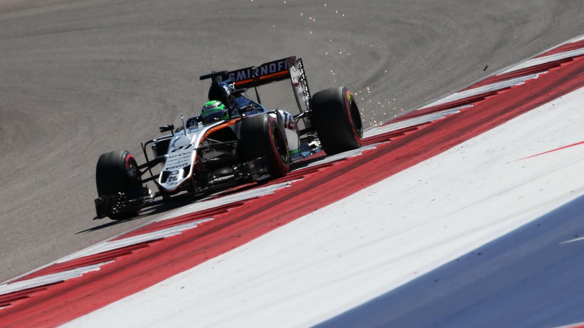 Nico Hülkenberg v kvalifikaci v Austinu