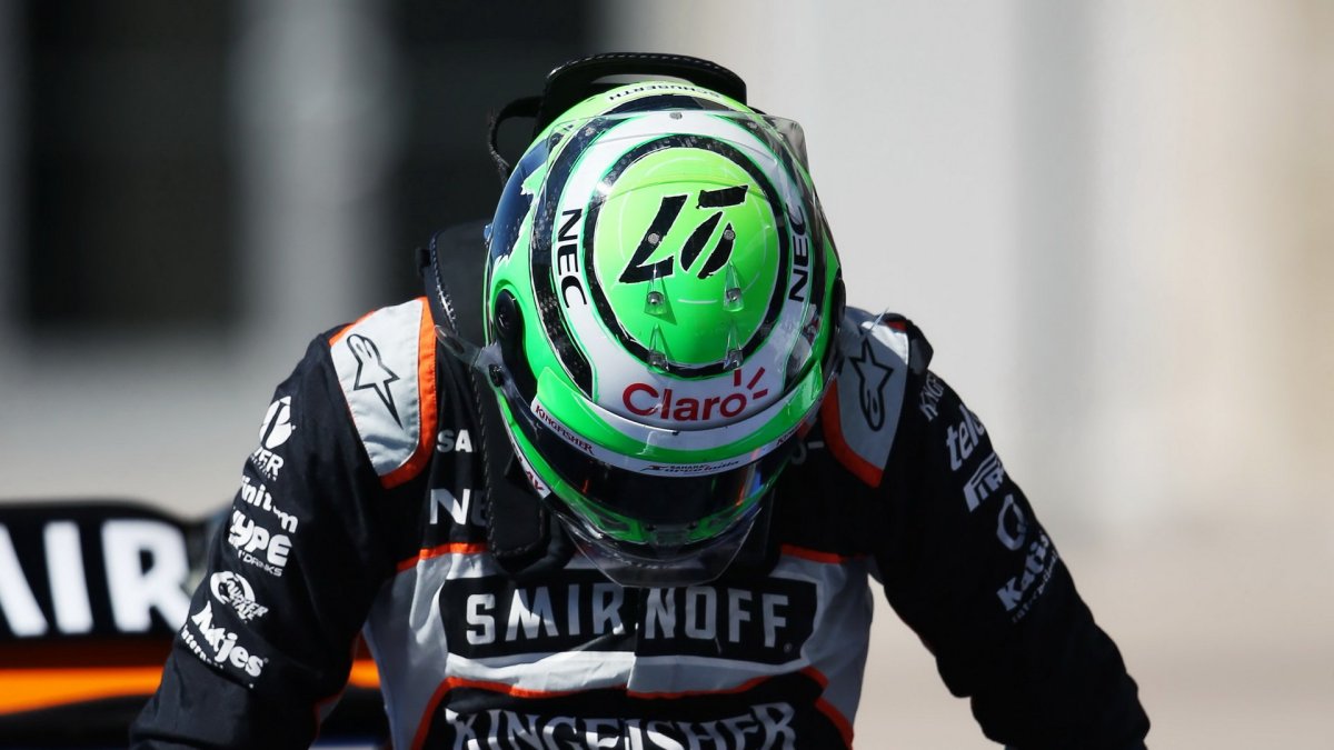 Nico Hülkenberg po kvalifikaci v Austinu