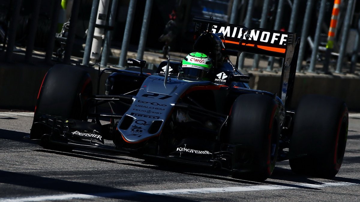 Nico Hülkenberg v kvalifikaci v Austinu