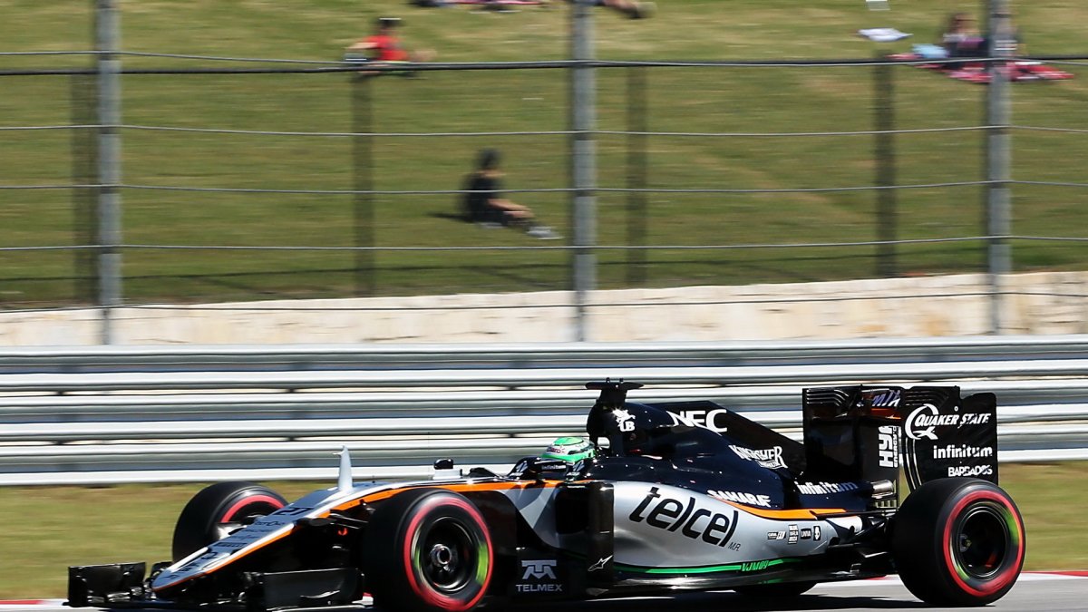 Nico Hülkenberg v kvalifikaci v Austinu