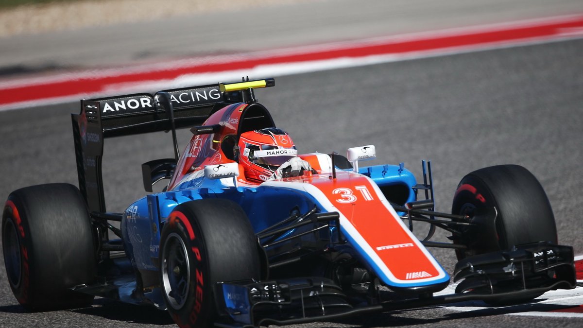 Esteban Ocon v kvalifikaci v Austinu