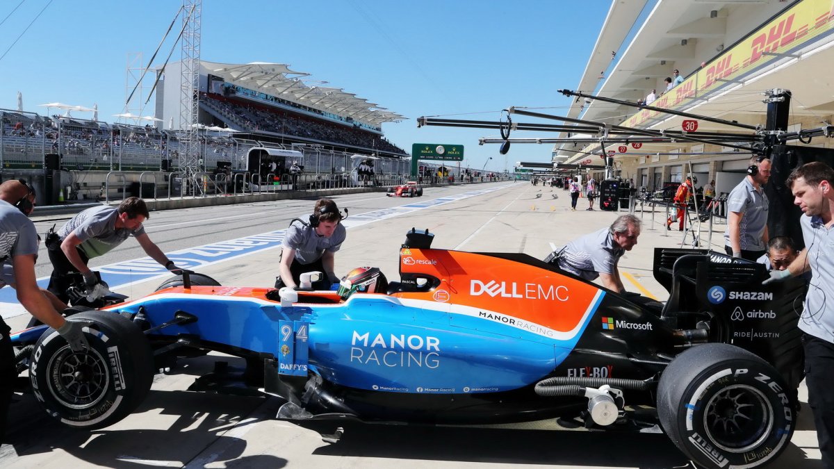 Pascal Wehrlein v kvalifikaci v Austinu