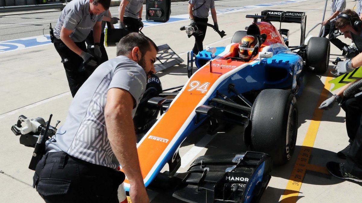 Pascal Wehrlein v kvalifikaci v Austinu