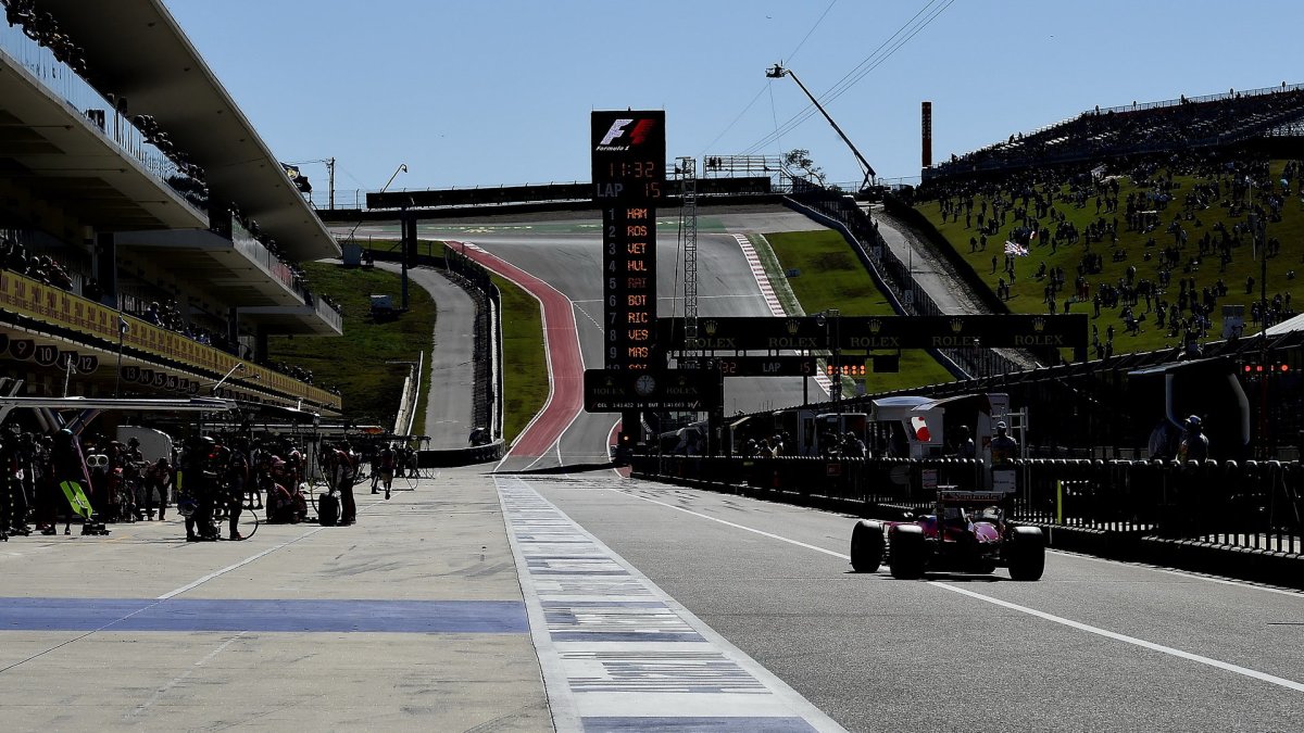 Páteční trénink v Austinu