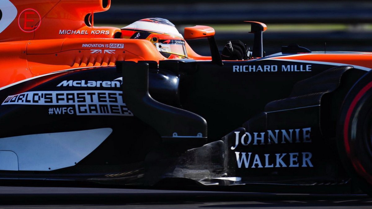 Stoffel Vandoorne během testování v Maďarsku