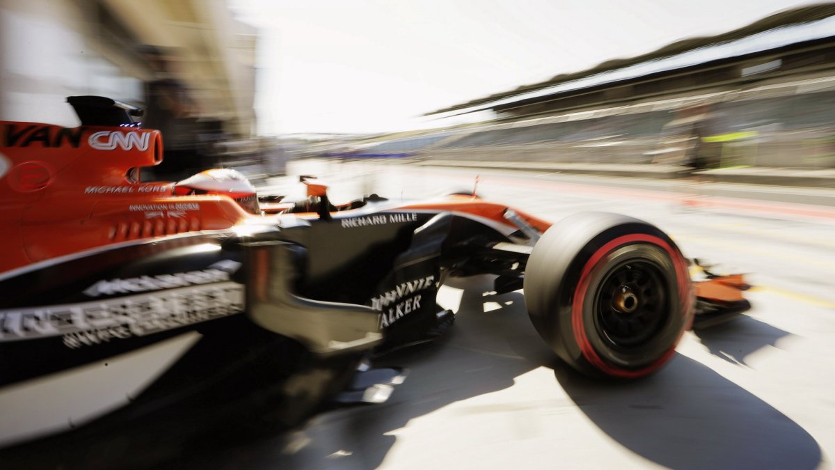 Stoffel Vandoorne během testování v Maďarsku