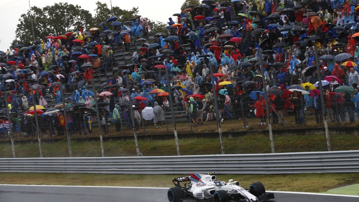 Lance Stroll za deštivé kvalifikace v Itálii