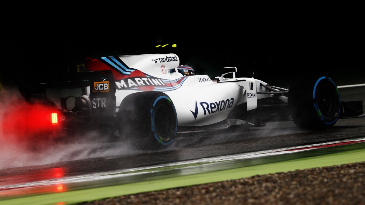 Lance Stroll za deštivé kvalifikace v Itálii