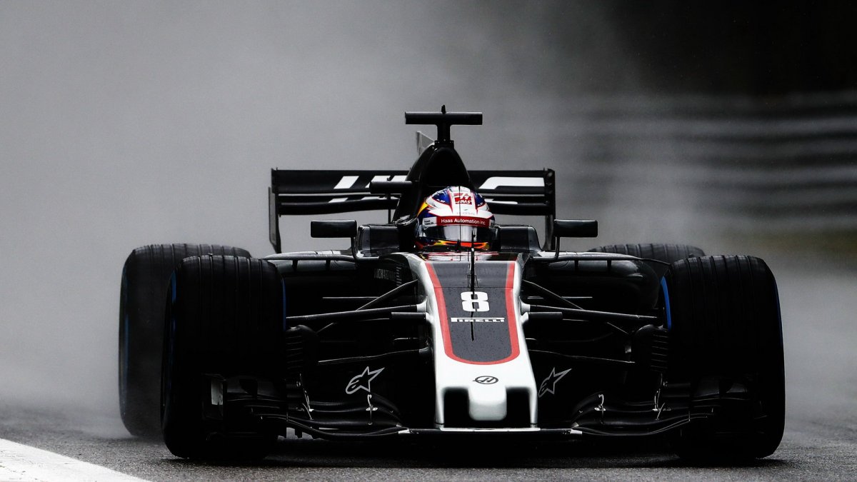 Romain Grosjean za deštivé kvalifikace v Itálii
