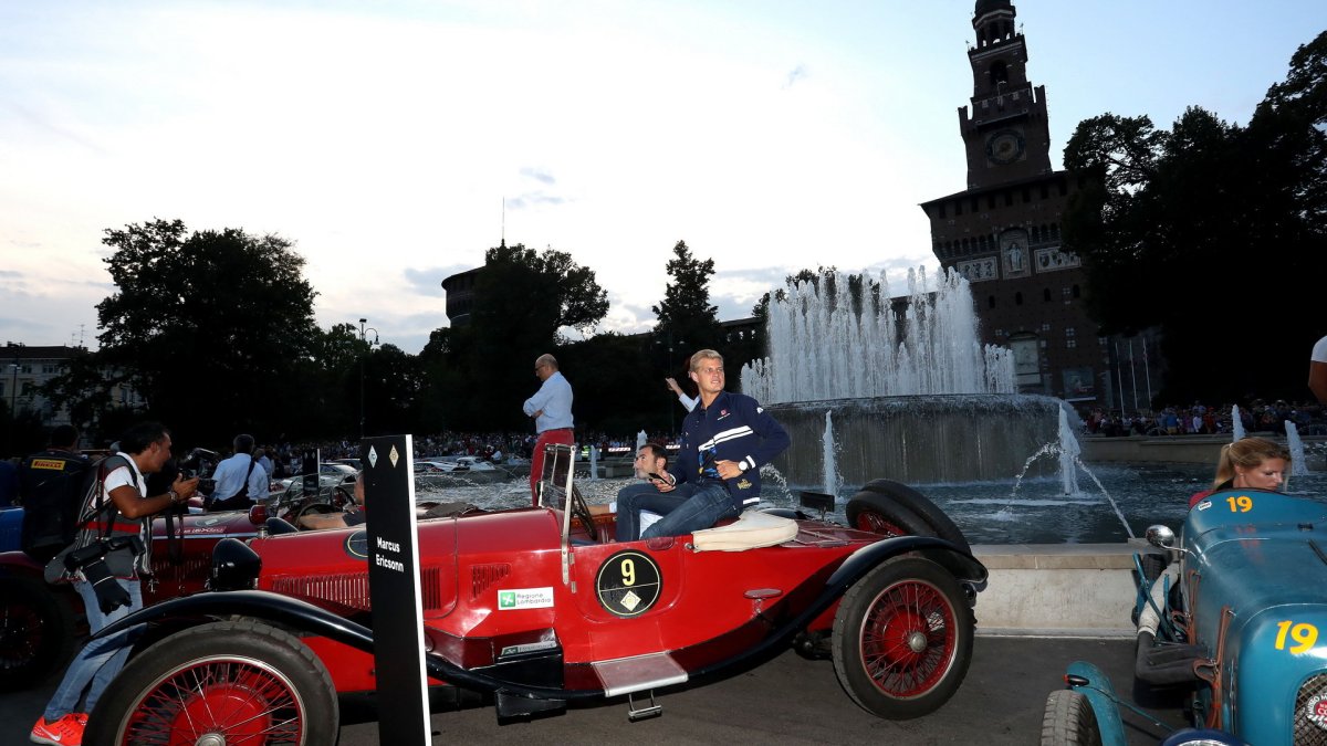 Marcus Ericsson v Itálii