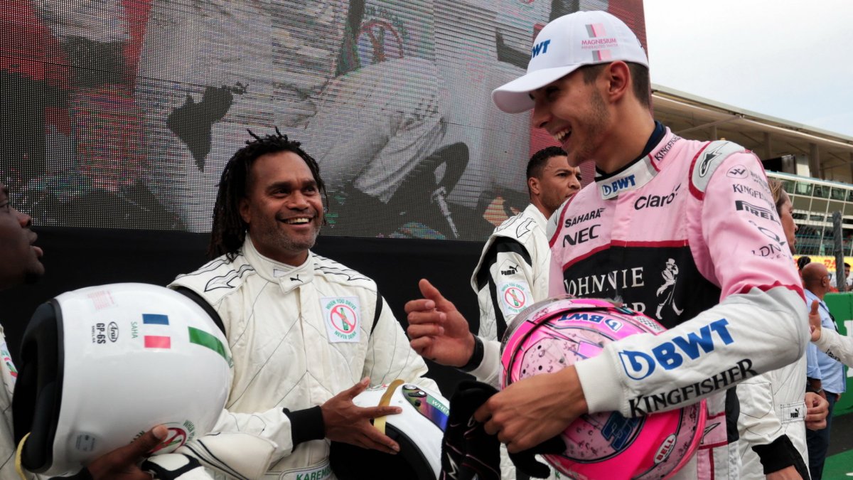 Esteban Ocon na motokárách v Itálii