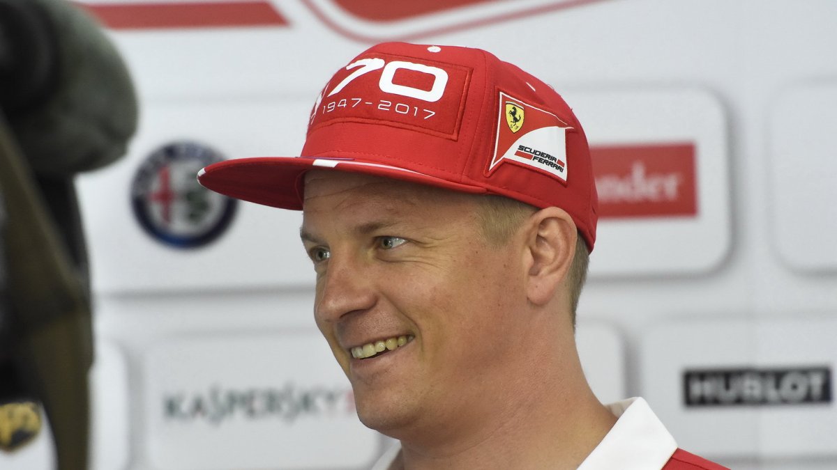 Kimi Räikkönen v Itálii