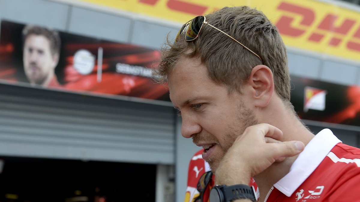 Sebastian Vettel v Itálii