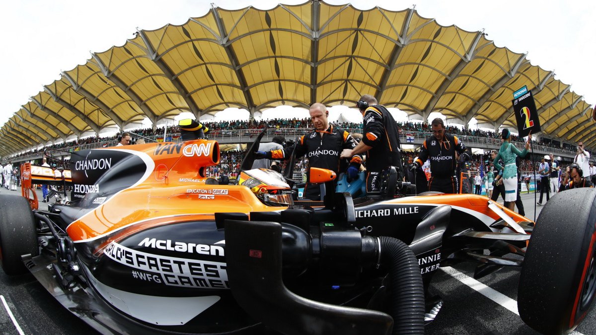 Stoffel Vandoorne před závodem v Malajsii