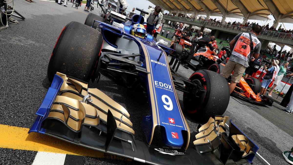 Marcus Ericsson před závodem v Malajsii