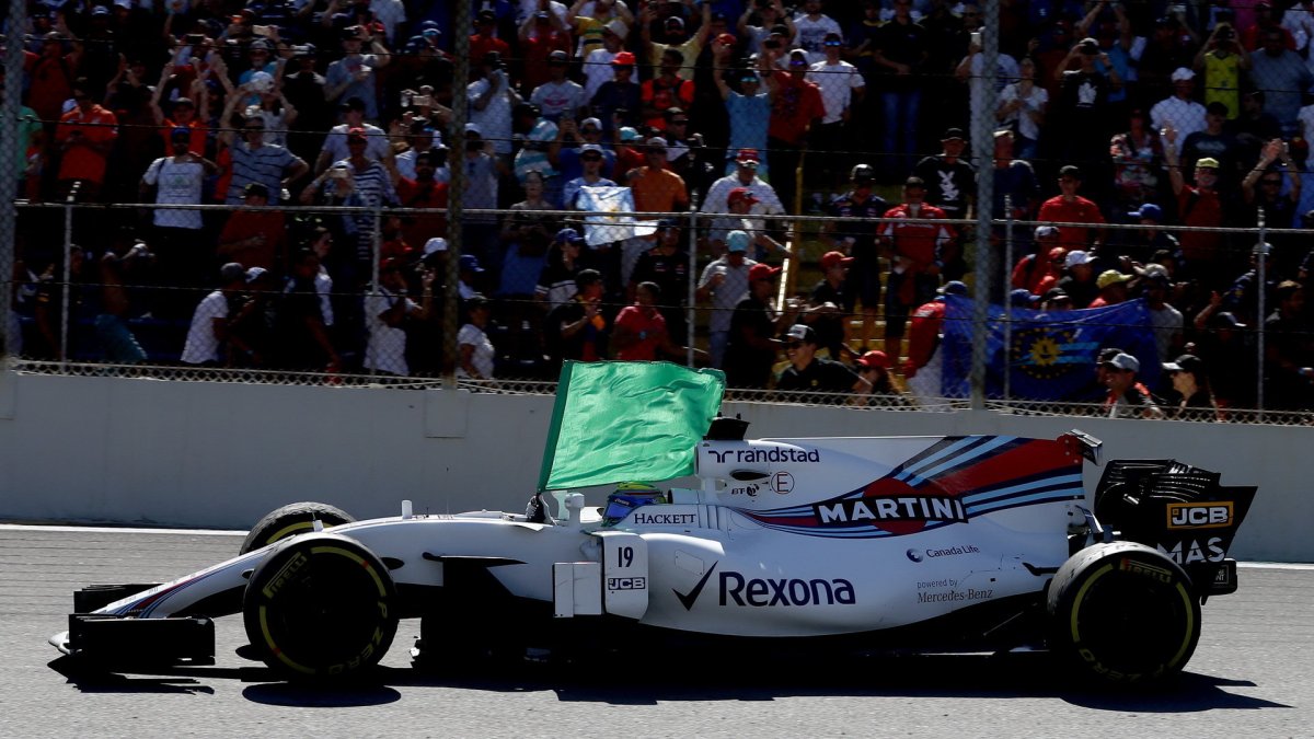 Felipe Massa po závodě v Brazílii