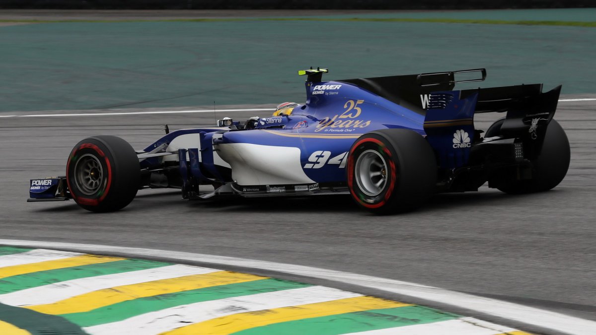Pascal Wehrlein v kvalifikaci v Brazílii