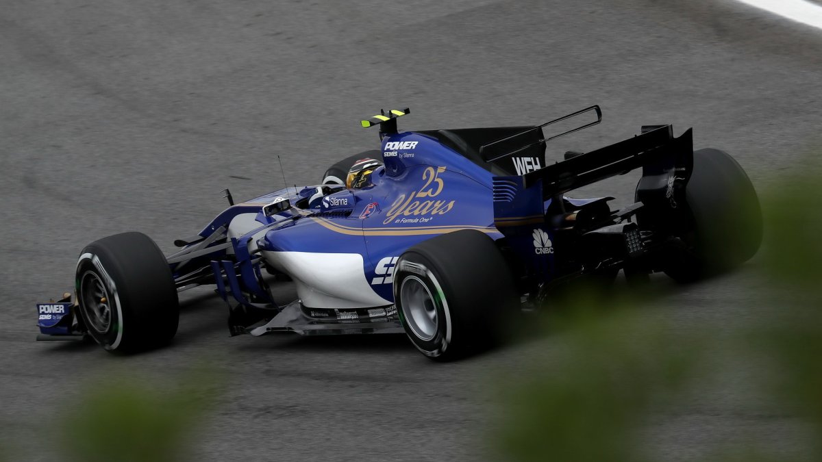 Pascal Wehrlein v kvalifikaci v Brazílii
