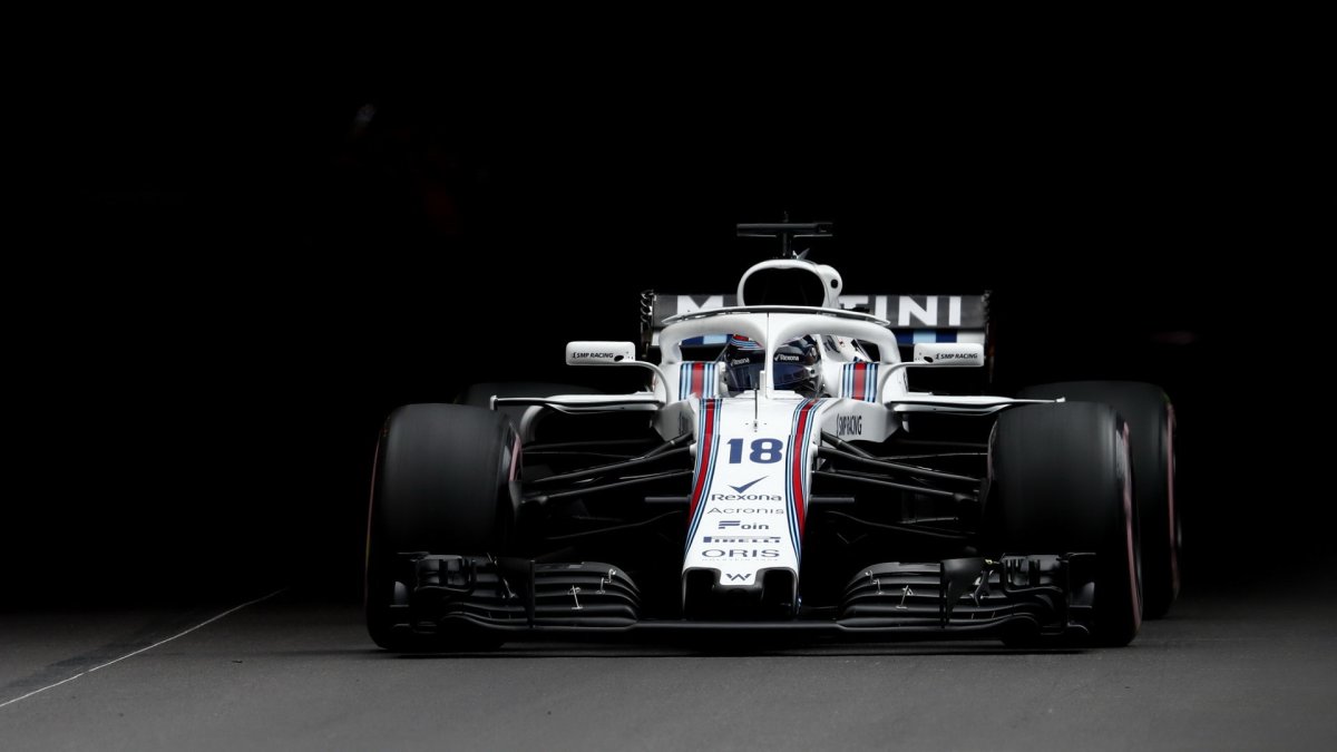 Lance Stroll v tréninku v Monaku