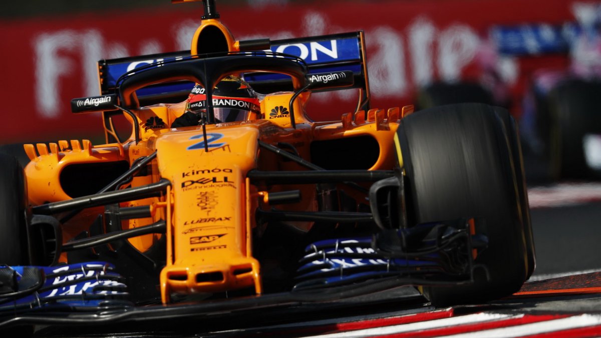 Stoffel Vandoorne v závodě v Maďarsku