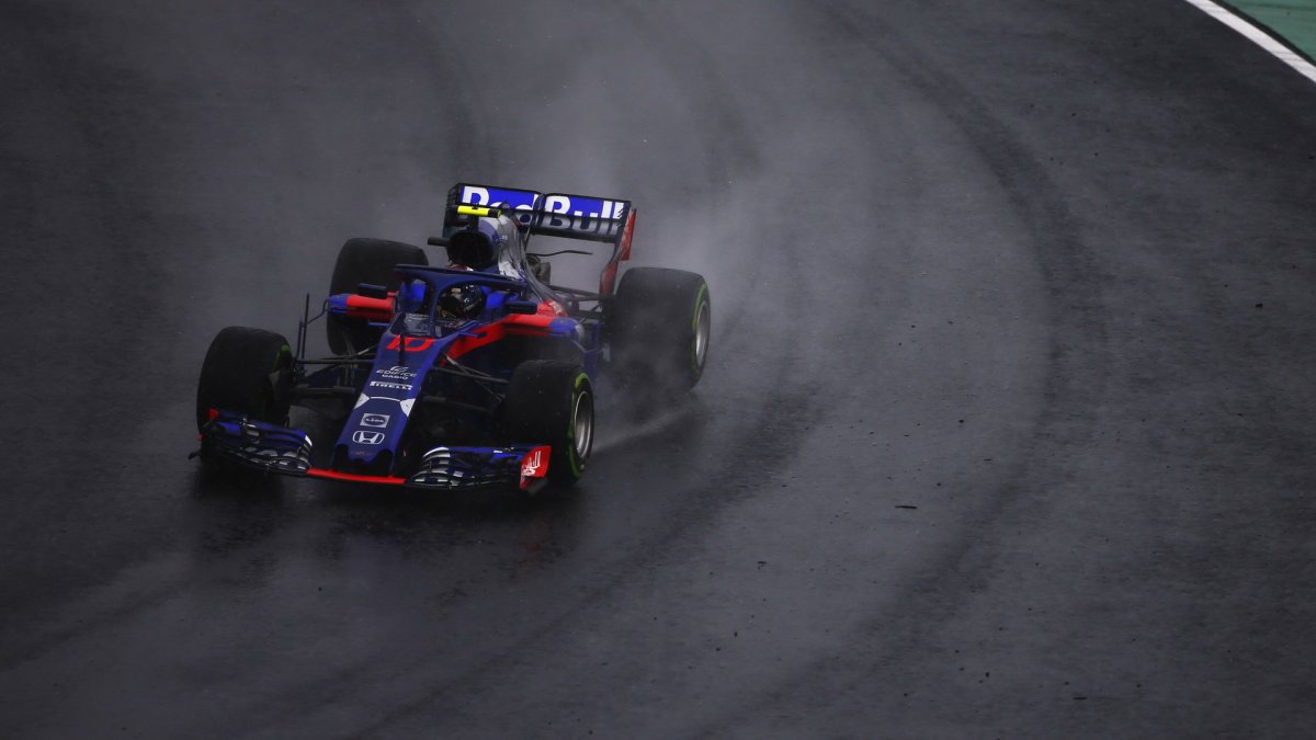 Pierre Gasly za deštivé kvalifikace v Maďarsku