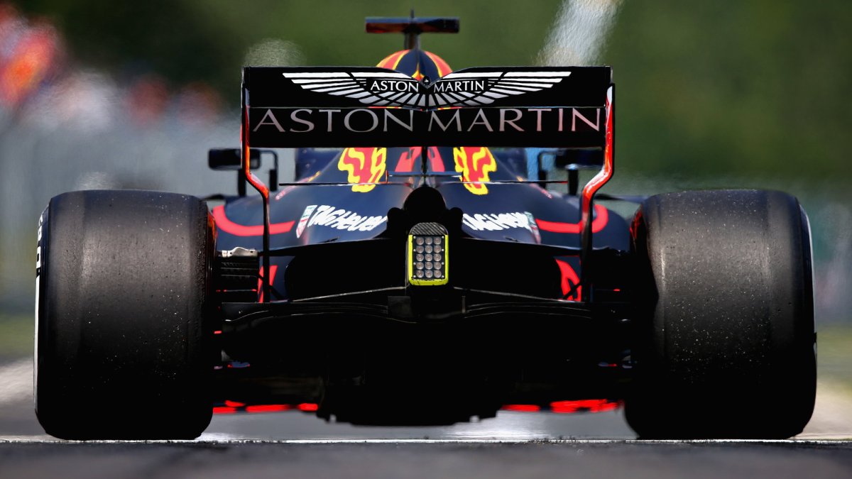 Daniel Ricciardo v tréninku v Maďarsku