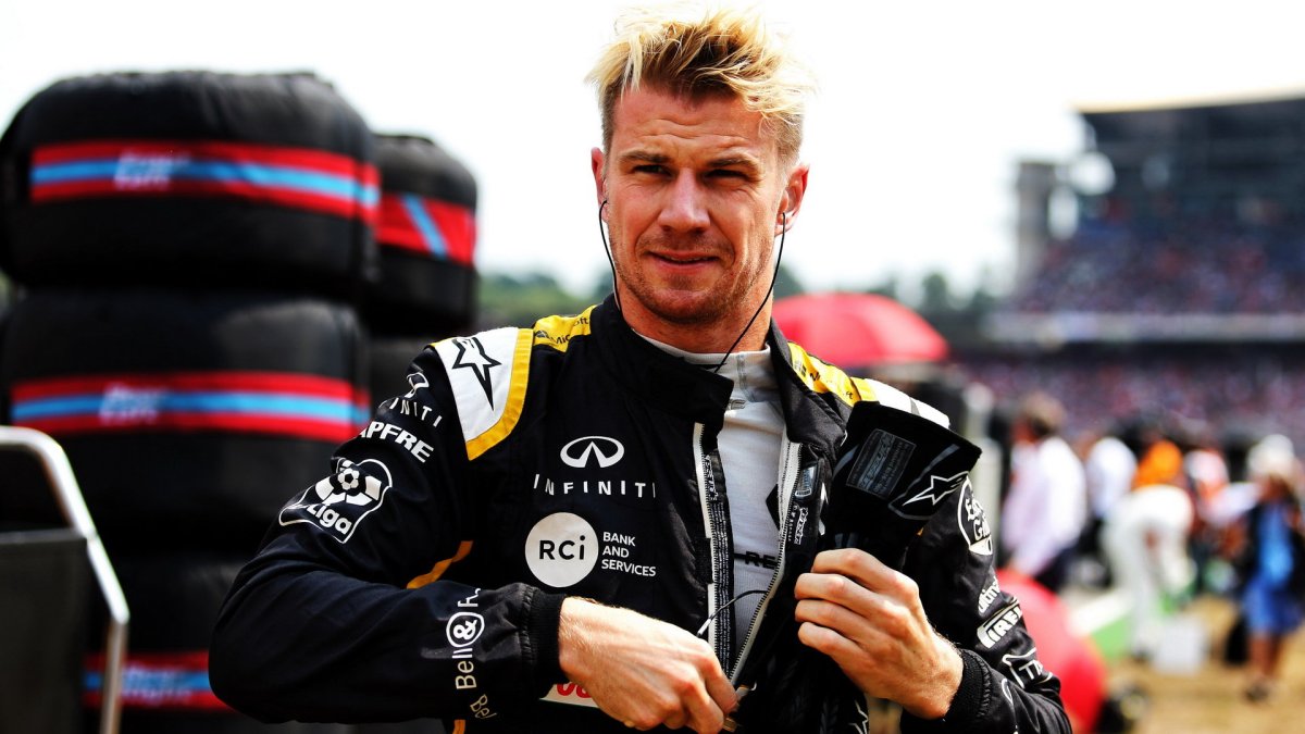 Nico Hülkenberg před závodem v Německu