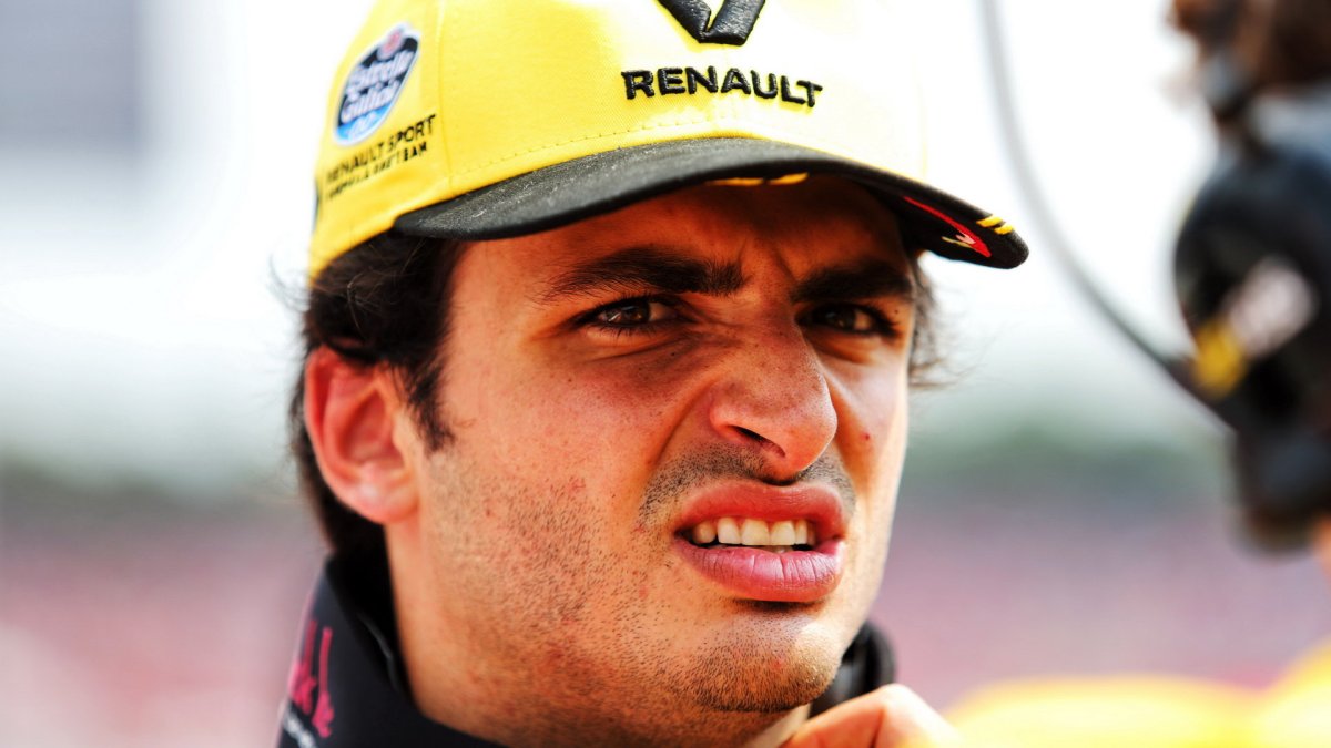 Carlos Sainz před závodem v Německu