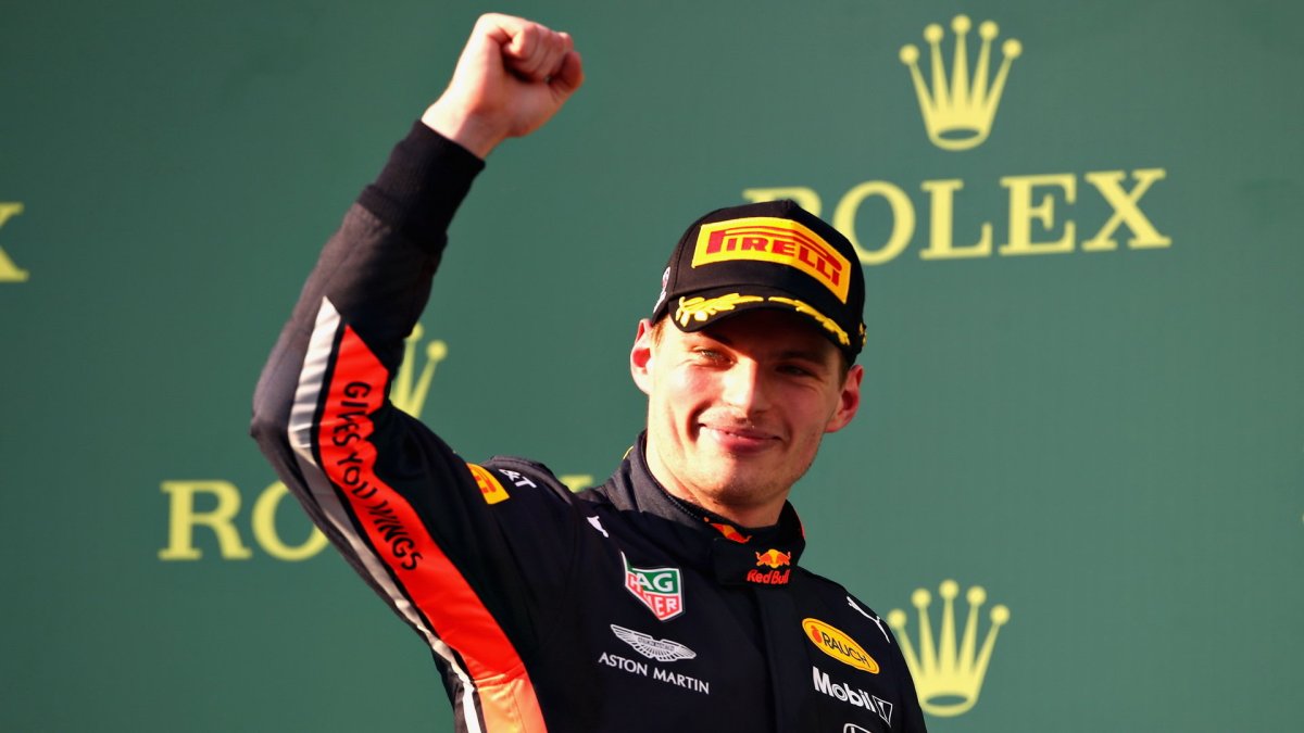 Max Verstappen po závodě v Melbourne